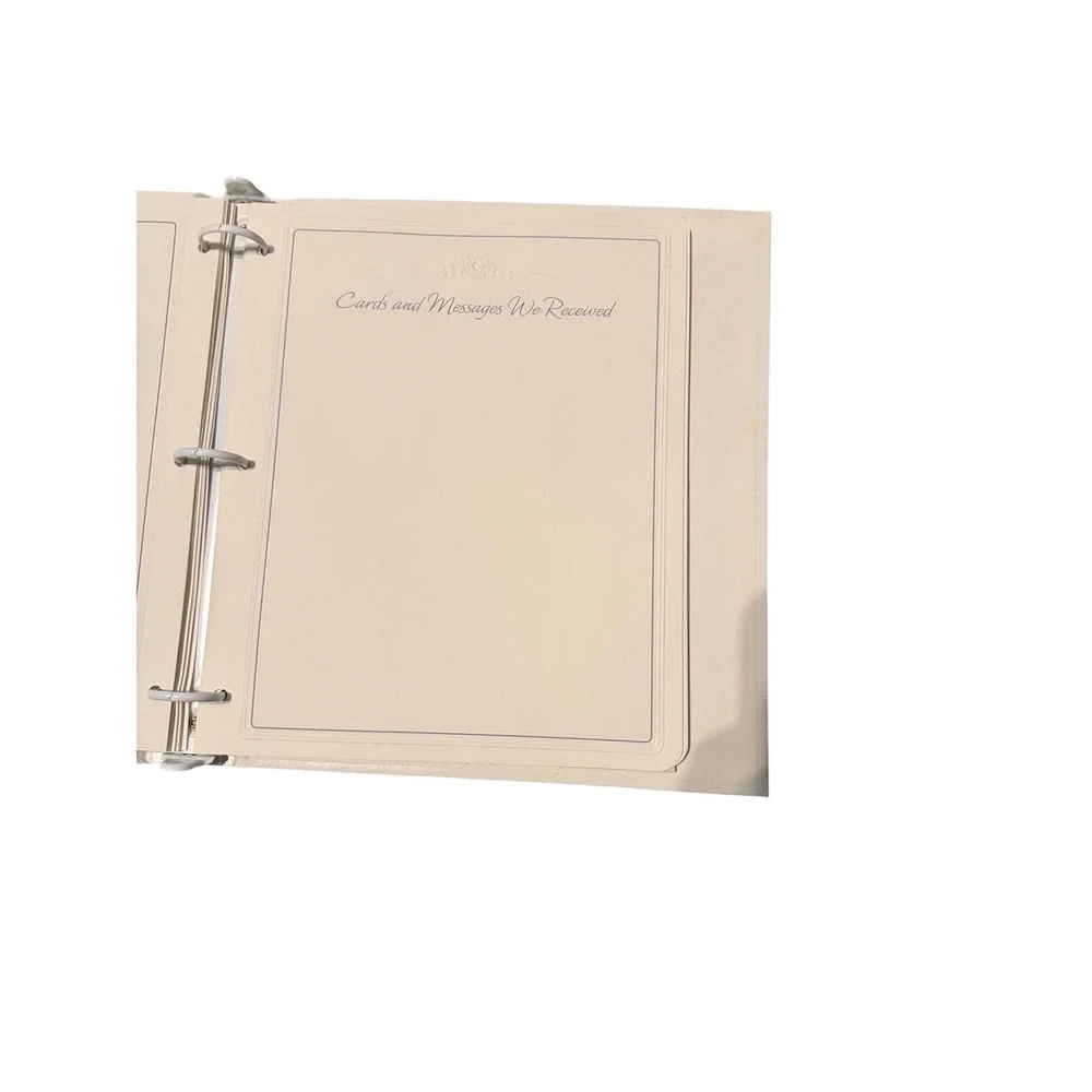 Vintage Hallmark Our Silver Anniversary Wedding‎ Album Memory Keepsake Binder
